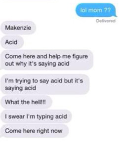 mom acid prank