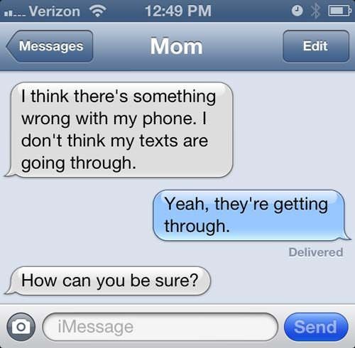 funniest texts parents kids