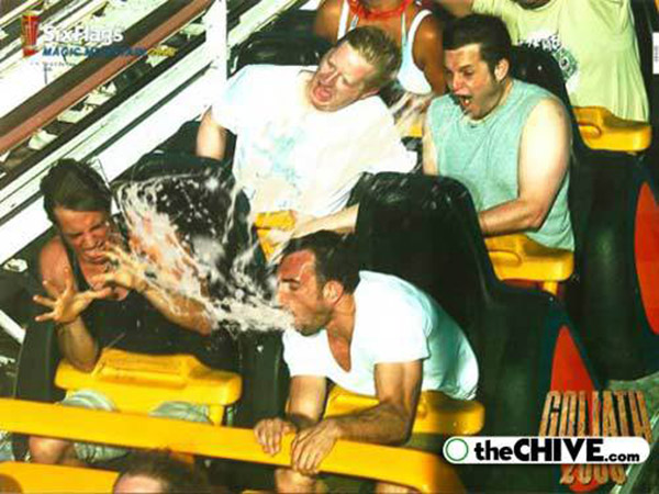 funny amusement park ride photos