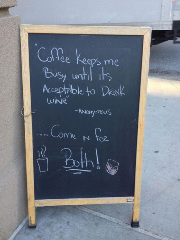 funny sidewalk signs