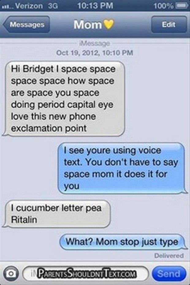 The 27 Funniest Text Messages Between Parents And Their 