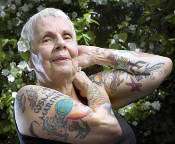 old people with tattoos