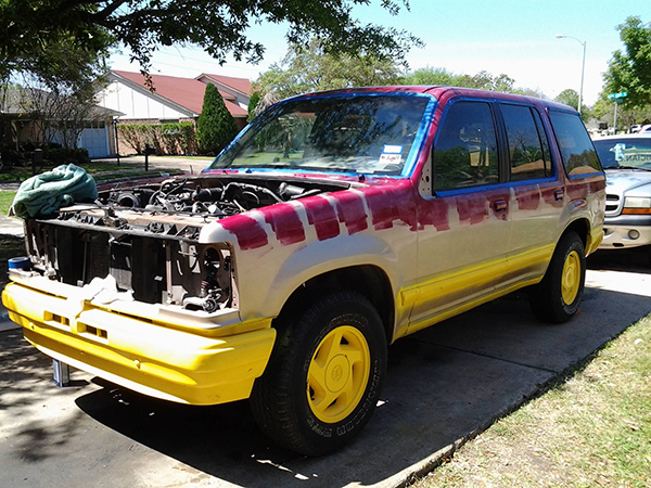 Jurassic Park car