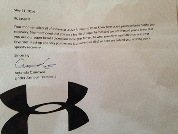 good news under armour