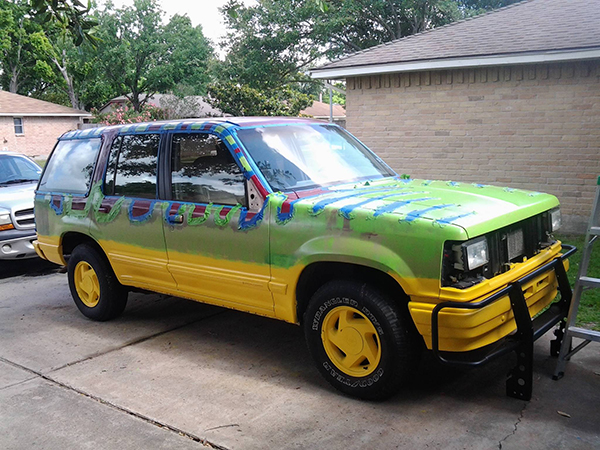 Jurassic Park car