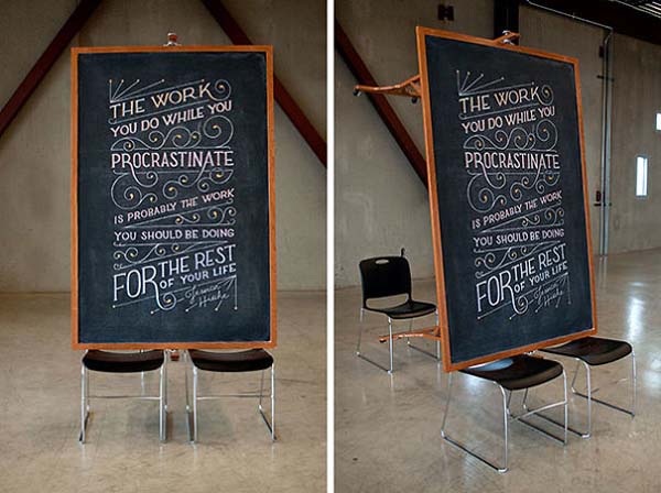 students chalkboard art dangerdust