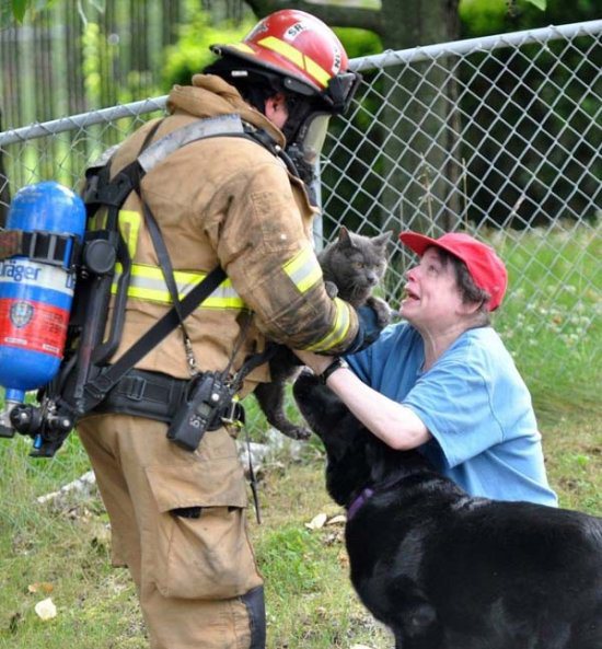 firefighters tribute