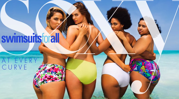 plus size swimsuit models