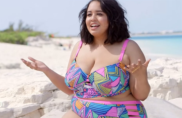 plus size swimsuit models