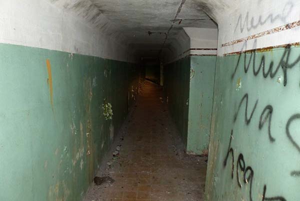 creepy underground bunker