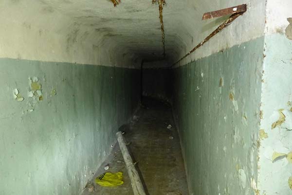 creepy underground bunker