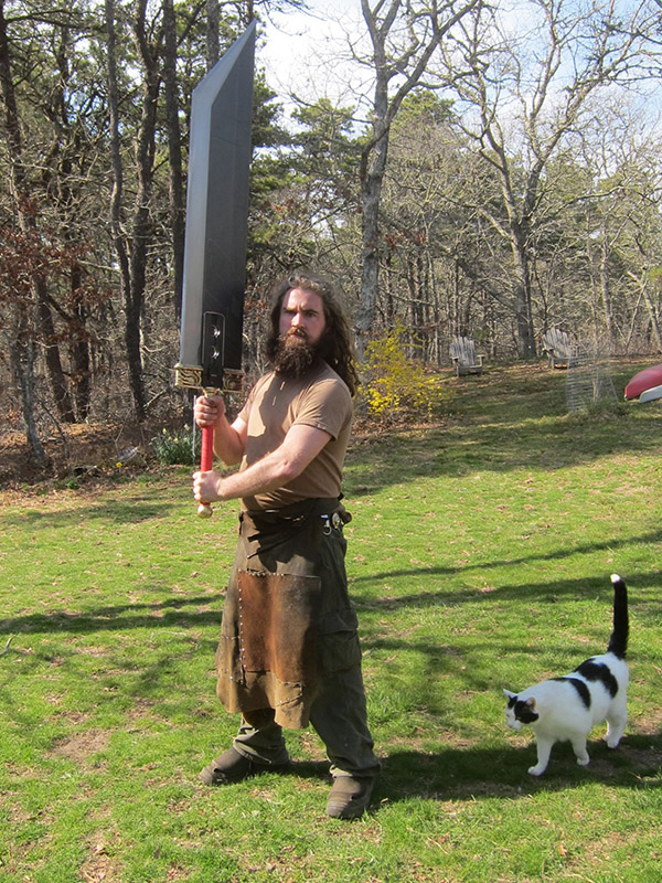 guy makes awesome swords