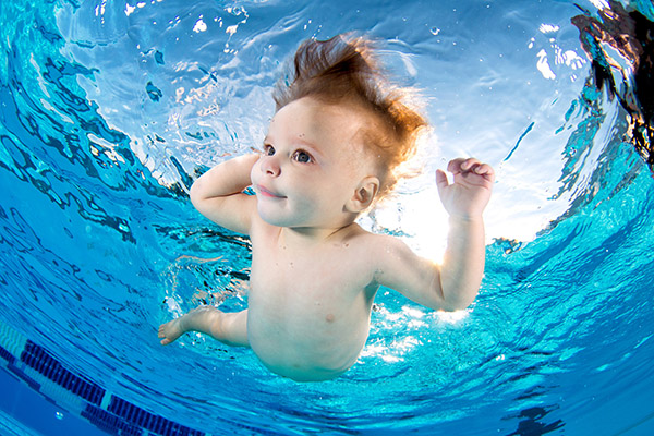 infants under water