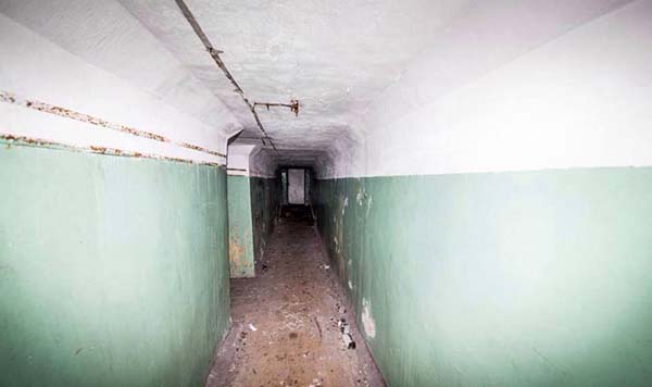 creepy underground bunker