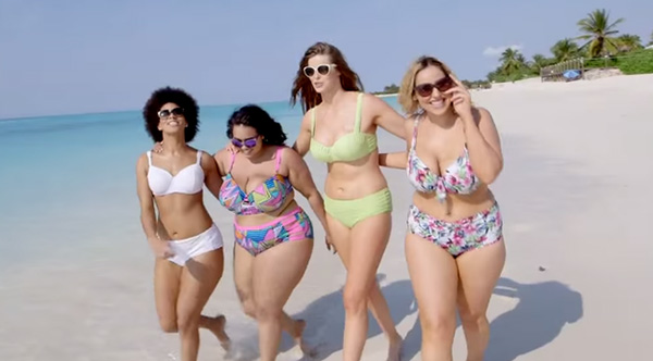 plus size swimsuit models