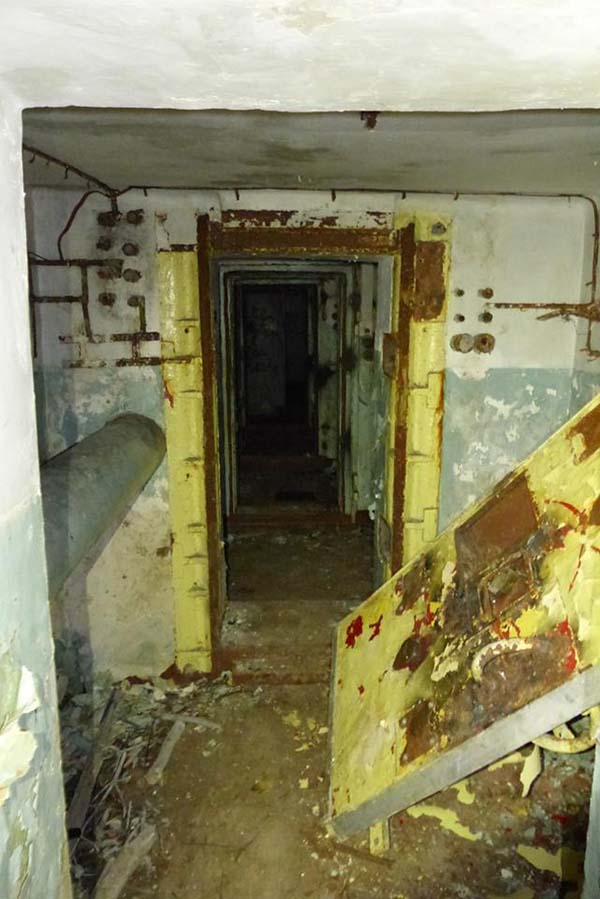 creepy underground bunker