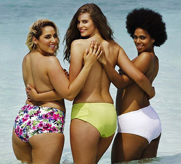 plus size swimsuit models