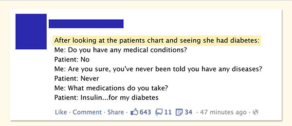 Doctors Were Asked To Share Stories About Their Dumbest Patients. These Are The Best Ones... Doctors Were Asked To Share Stories About Their Dumbest Patients. These Are The Best Ones...