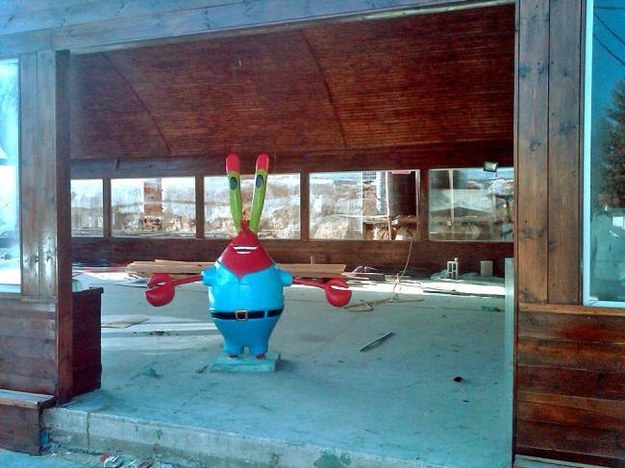 Krusty Krab restaurant real life