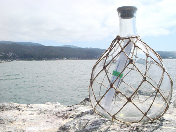 message in a bottle