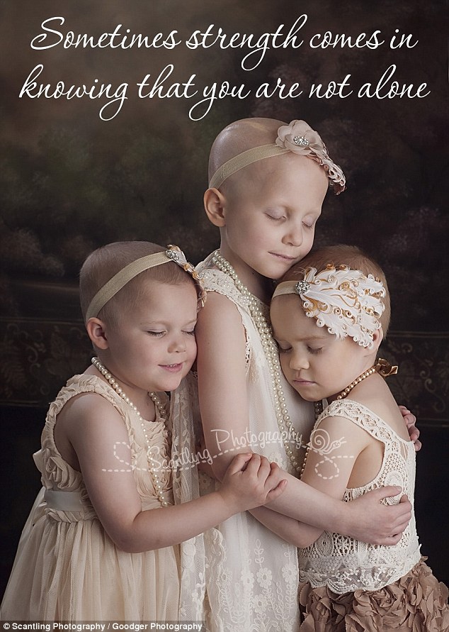 three girls cancer remission