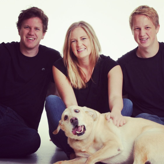 family portrait funny dog face