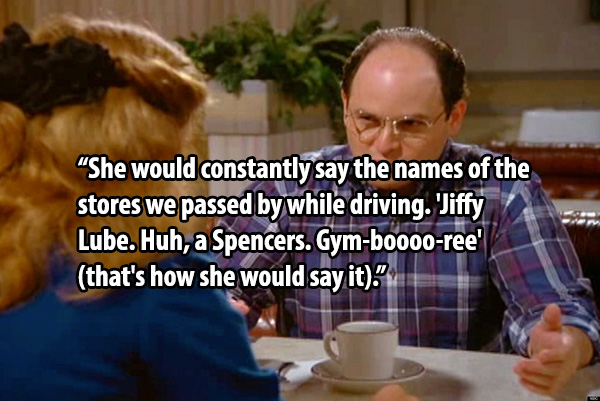 real life George Costanza break ups