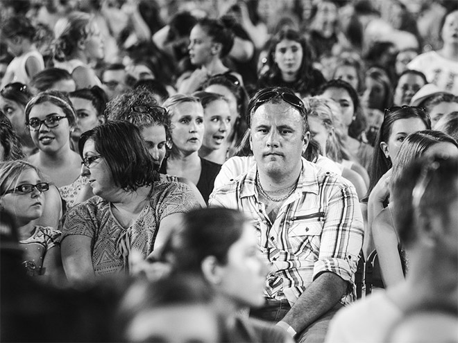 dads at One Direction concert