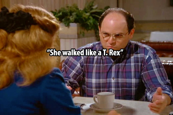 real life George Costanza break ups