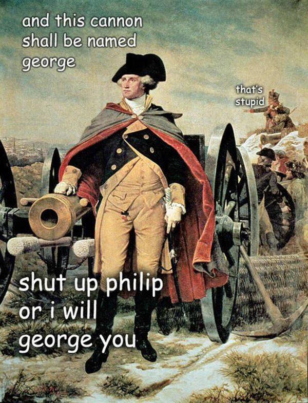 adventures of George Washington