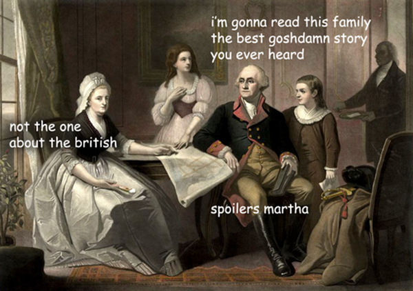 adventures of George Washington