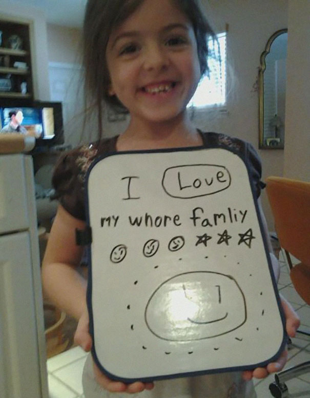 funny children spelling mistakes