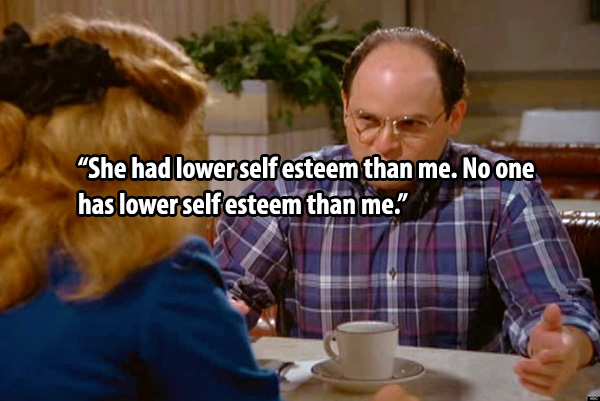 real life George Costanza break ups