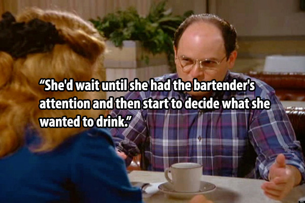 real life George Costanza break ups