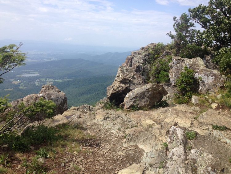 man hikes Appalacian Trail