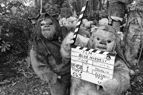 behind the scenes making star wars return of the jedi