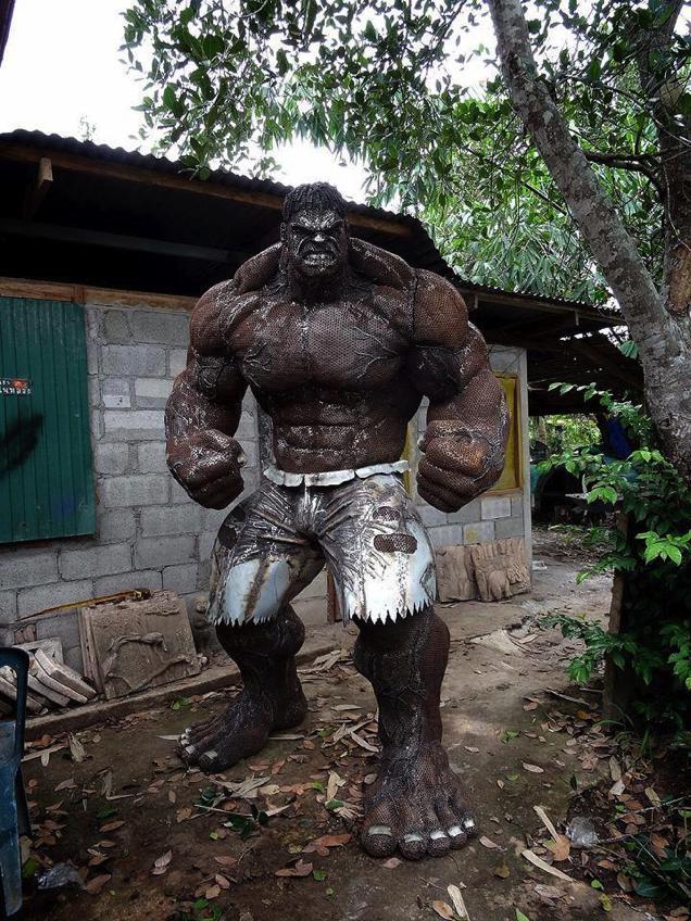 scrap metal hulk