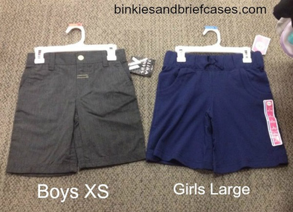 girls clothing vs boys clothing