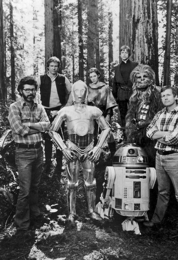 behind the scenes making star wars return of the jedi