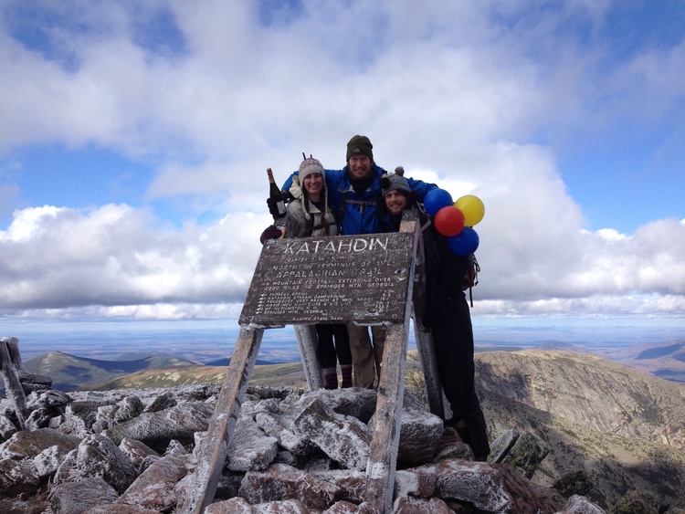 man hikes Appalacian Trail