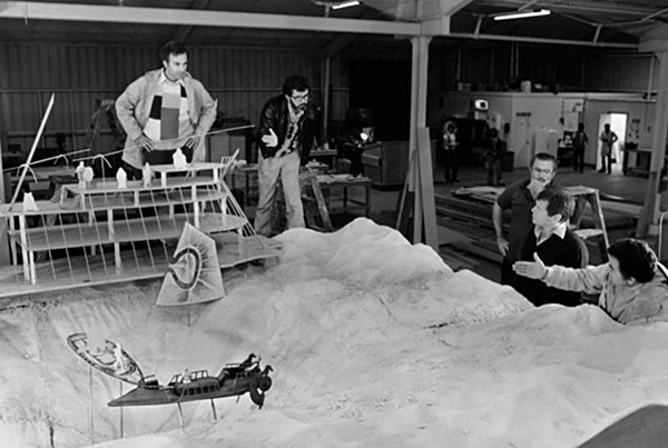 behind the scenes making star wars return of the jedi