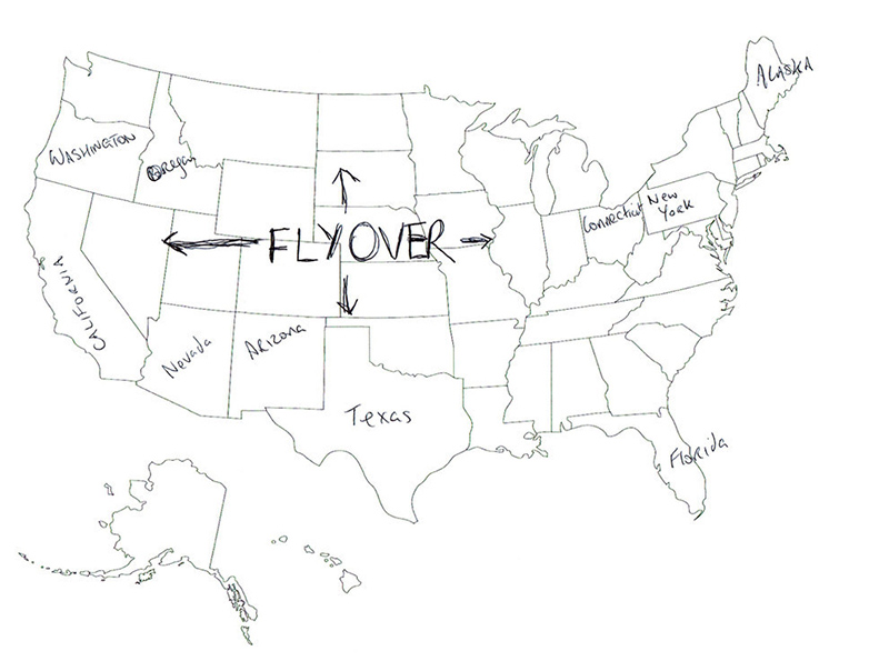 british people naming US states