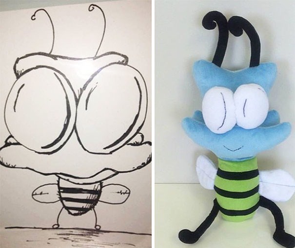 turns drawings into stuffed animals