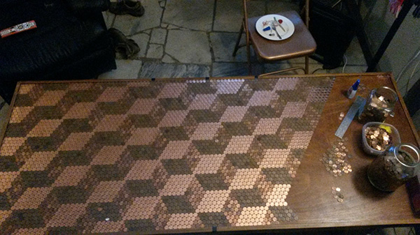 penny table top
