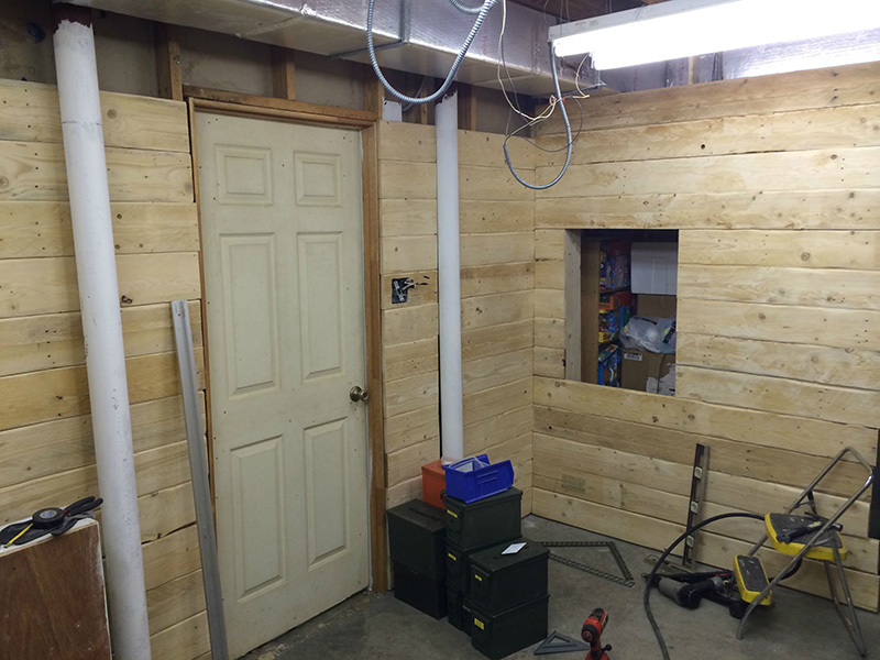 basement cabin man cave