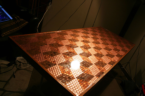 penny table top