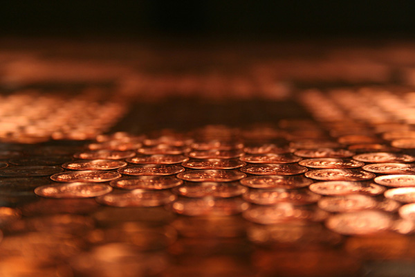 penny table top