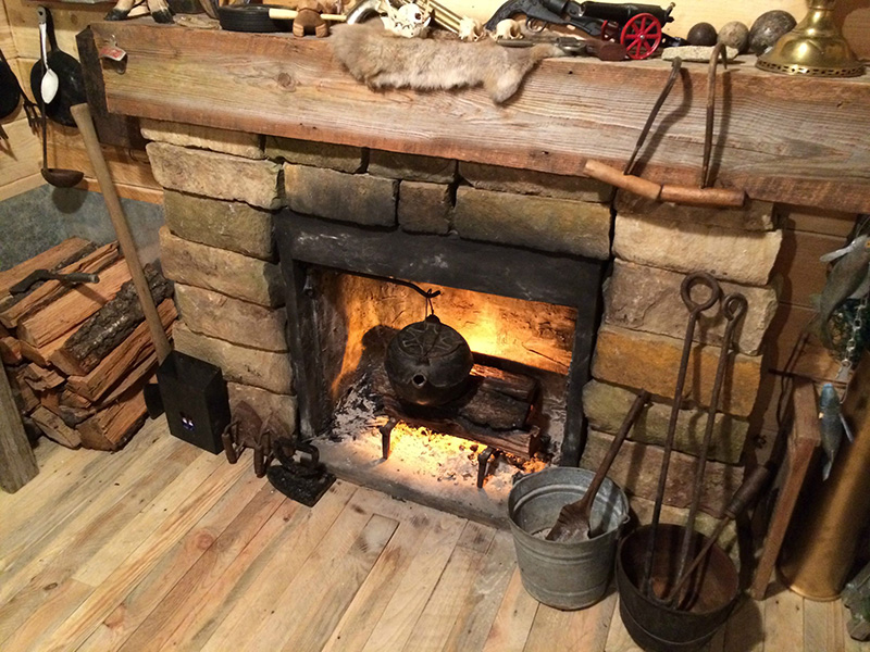 basement cabin man cave