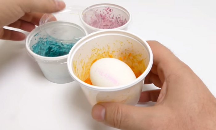 Image result for dying easter eggs with rice and dye