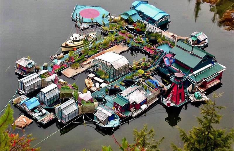 couple builds self sustaining island